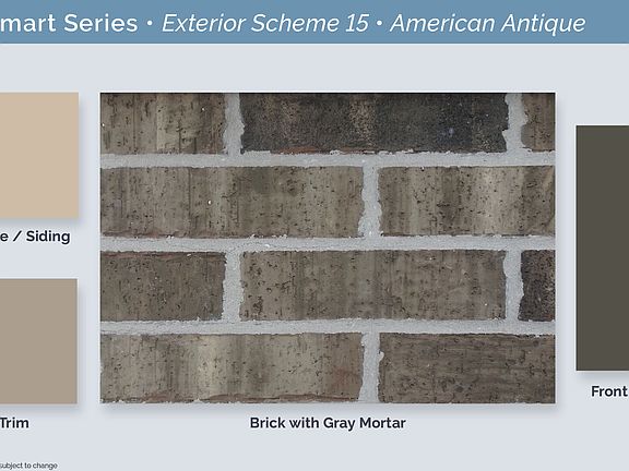Dallas Smart Series Exterior Package 15 American Antique
