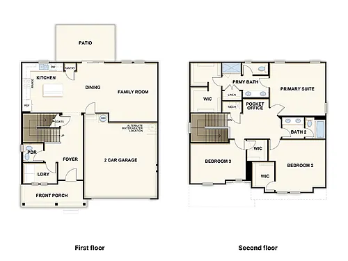 Floor plan Buchanan