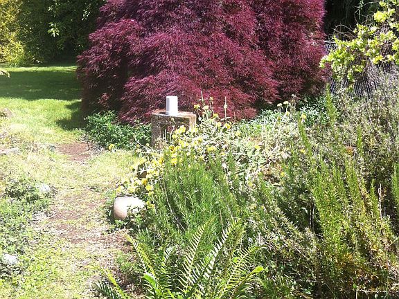 nicely landscaped
