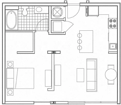 Floor plan A2 Huff