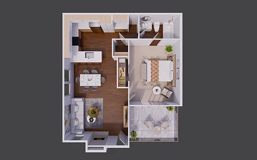 Floor plan A1 - Cottage
