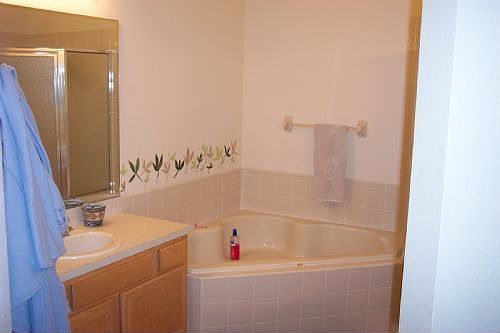 Garden Tub in Master Bath