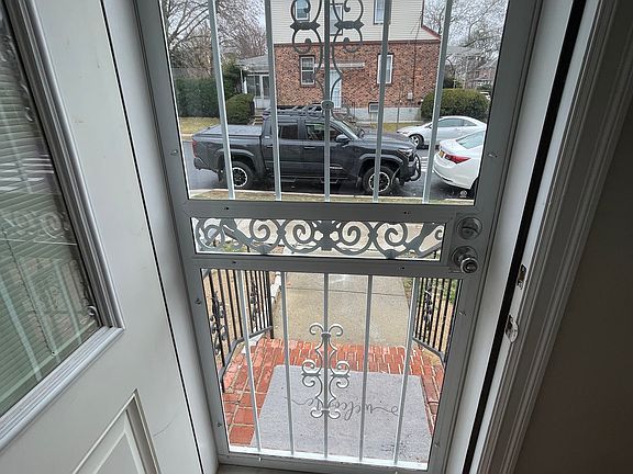 private entrance with security door