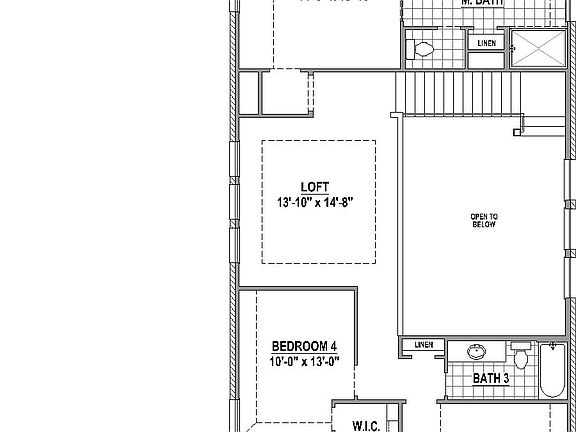 Plan 1462 2nd Floor