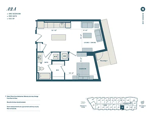 Floor plan A2A