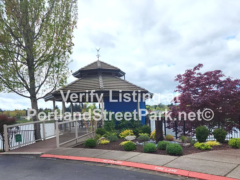 Upper gazebo overlooking Lake Ayres