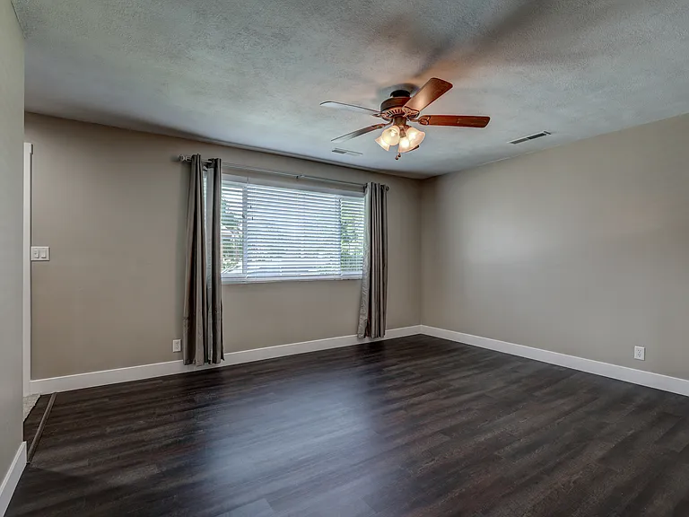Upstairs living area
