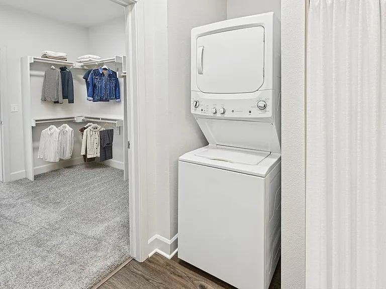 Washer and dryer