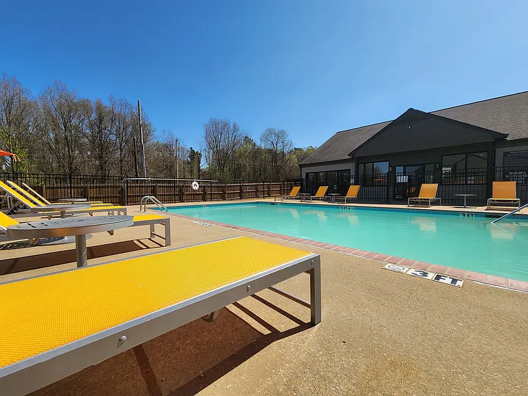 Sparkling Resort Style Pool