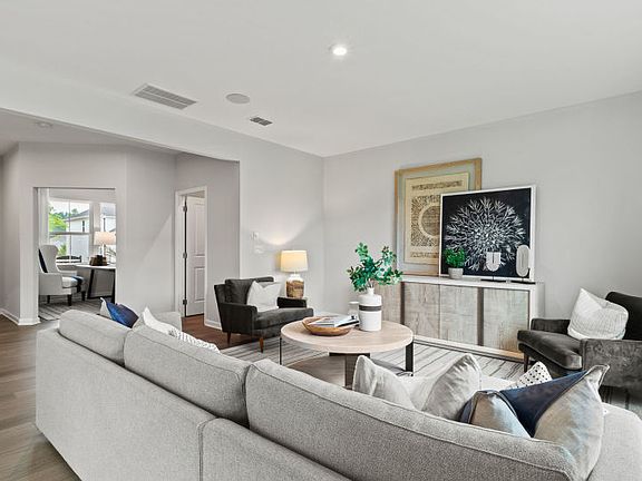 Open Floor Plan. Model Home Representation.