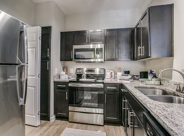 Upgraded Kitchens ; River Oaks Apartments ; The Gael Apartments