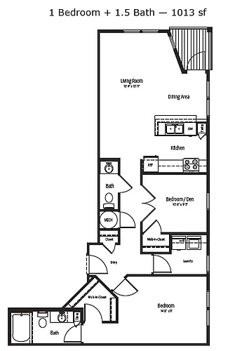 Floor plan Locomotive