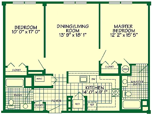 Floor plan Floorplan H