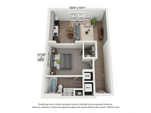 Floor plan Fox