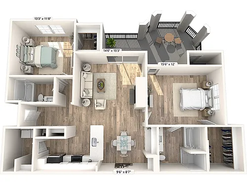 Floor plan Atlanta