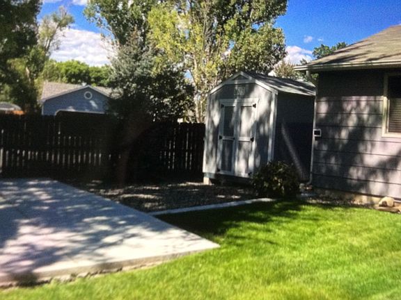 BRAND NEW STORAGE SHED - 8 X 6 AREA IN SHED AVAILABLE FOR NEW TENANT (Owner has a few items in this shed)