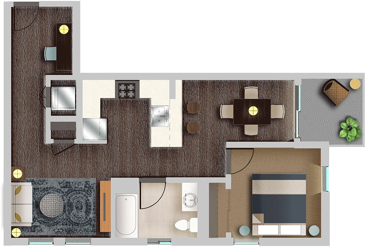Floor plan B16
