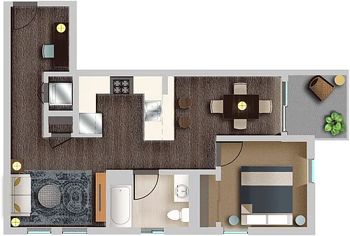 Floor plan B16