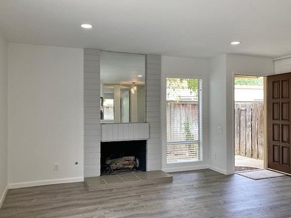 Fireplace & Entrance