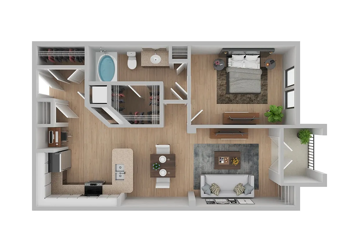 Floor plan Newport | Renovated