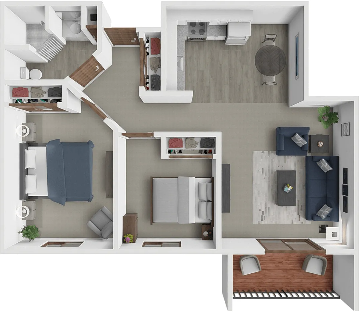 Floor plan Hester