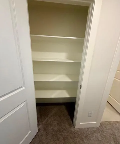 Linen closet.