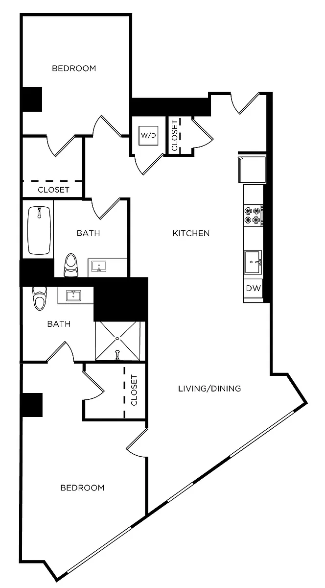 Floor plan The O`Farrell