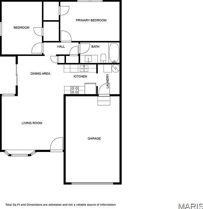 2 bed, 1.0 bath, 1000 sqft, $1,575 — Photo 4