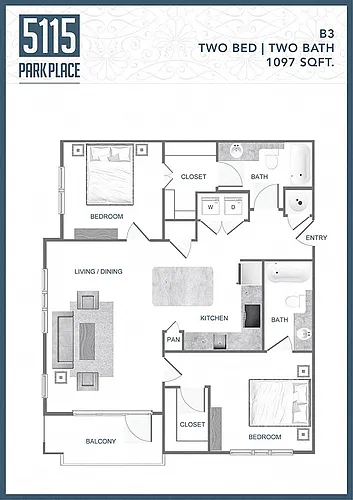Floor plan B3
