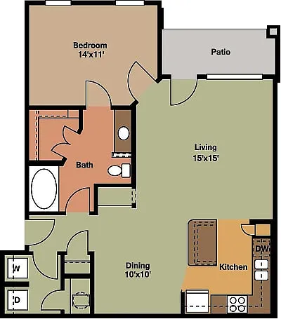 Floor plan Franklin I