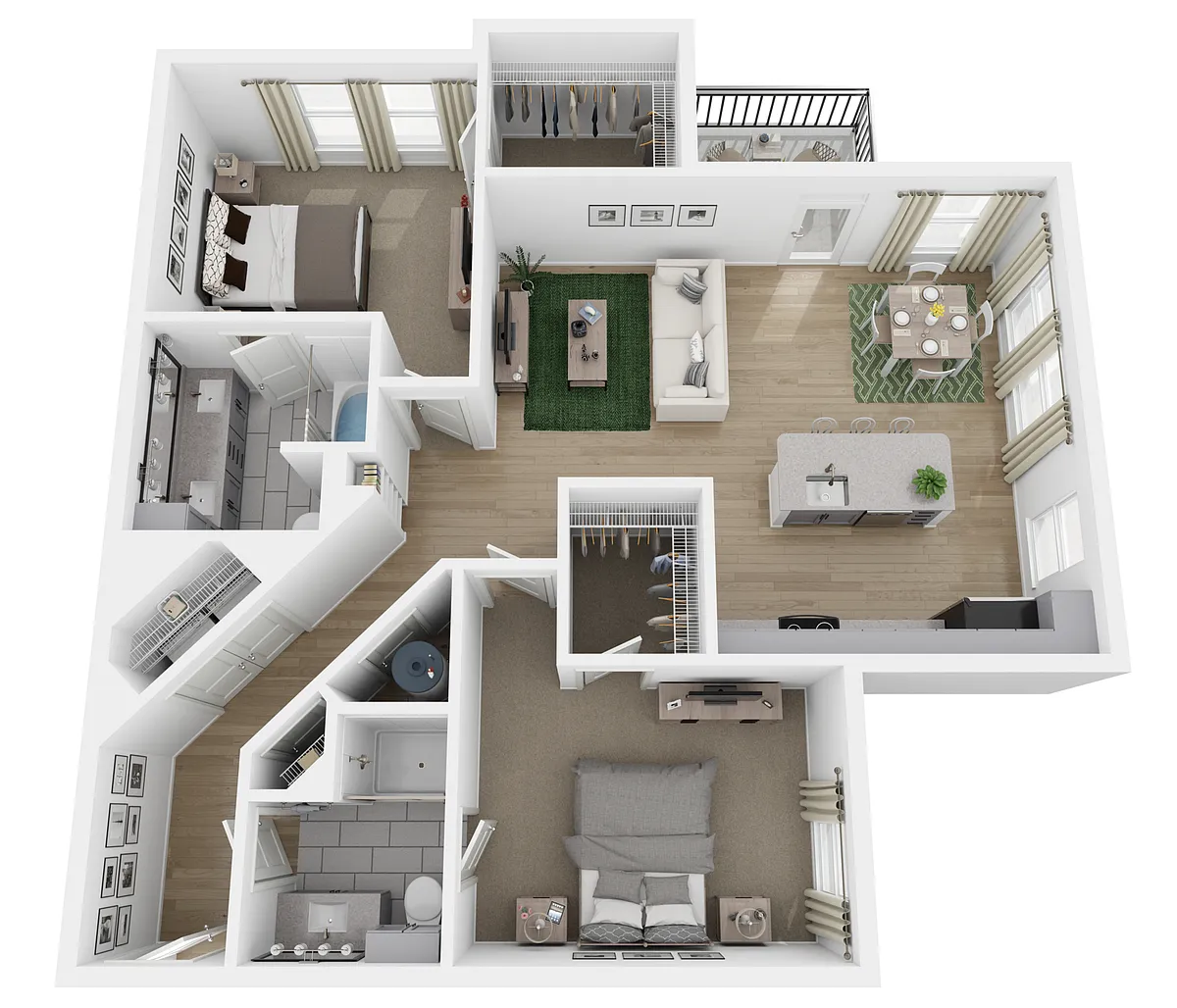 Floor plan B2A