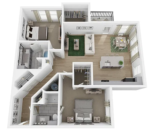 Floor plan B2A