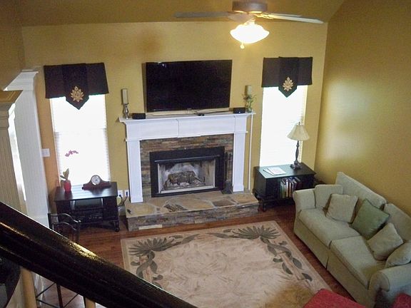 View from stairs Great Room