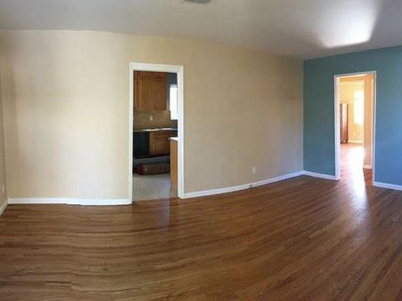 Entry way and living room