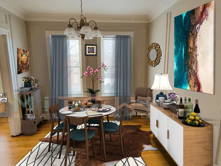 Digitally Staged DINING ROOM - Look what's possible!