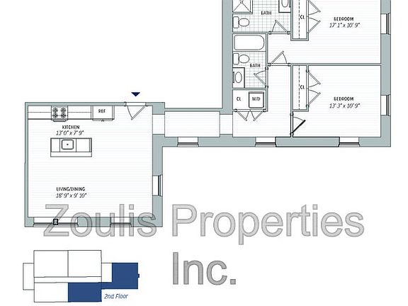 3rd image of 45 E Gordon St APT 8