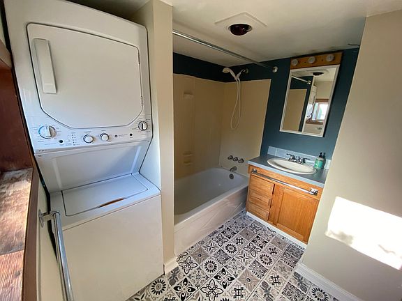 Bathroom with W/D included
