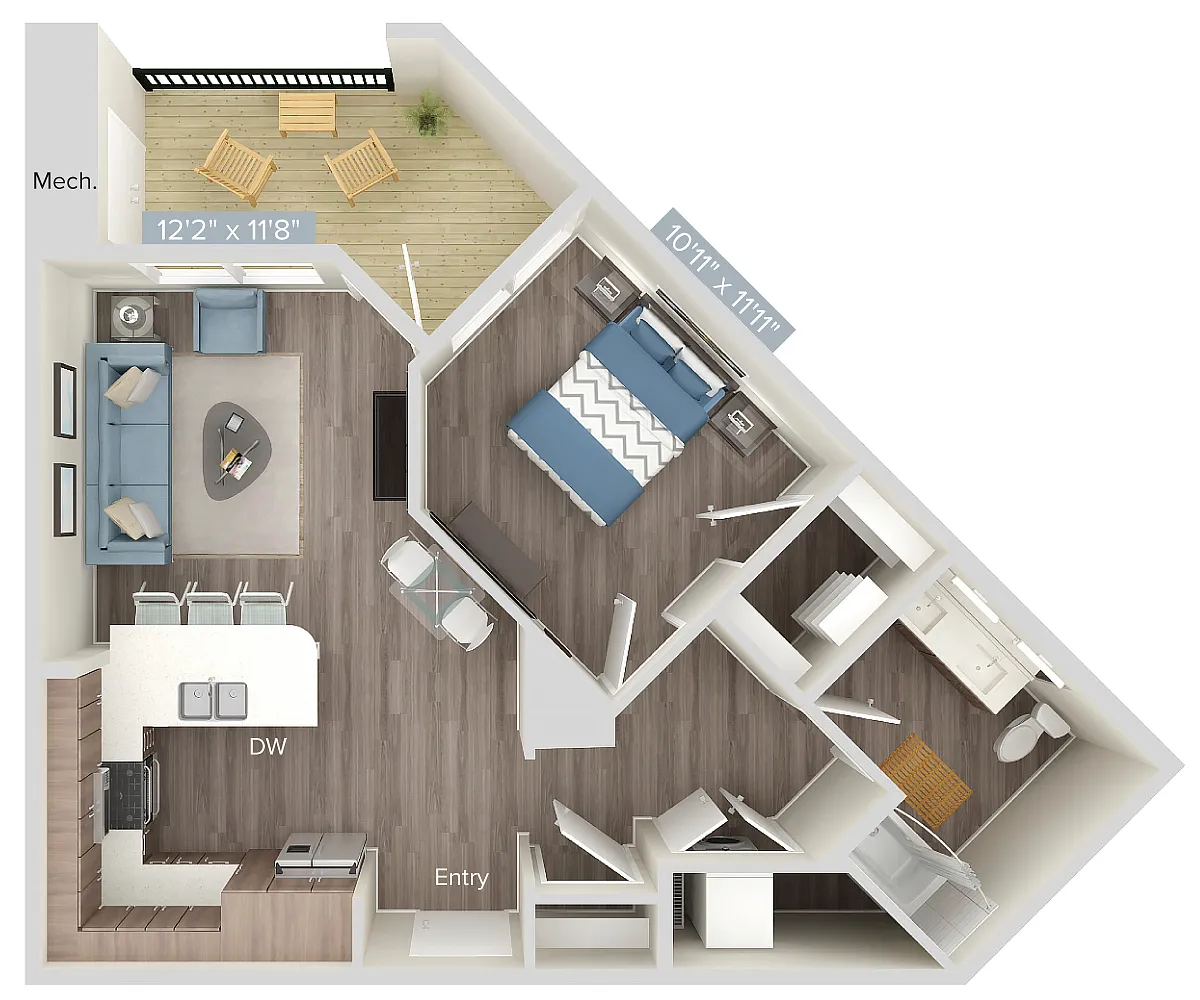 Floor plan A4-215-216