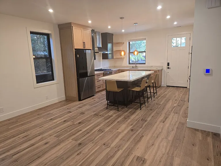 Kitchen and Living Area