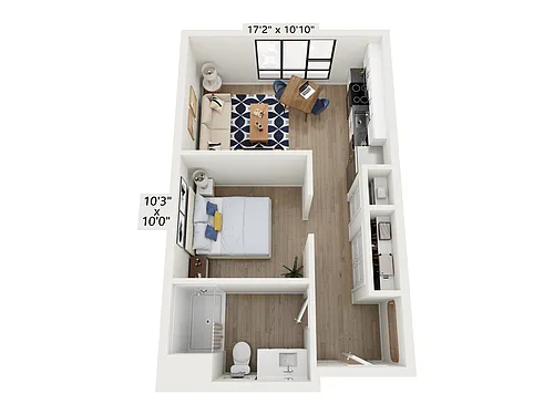 Floor plan Studio
