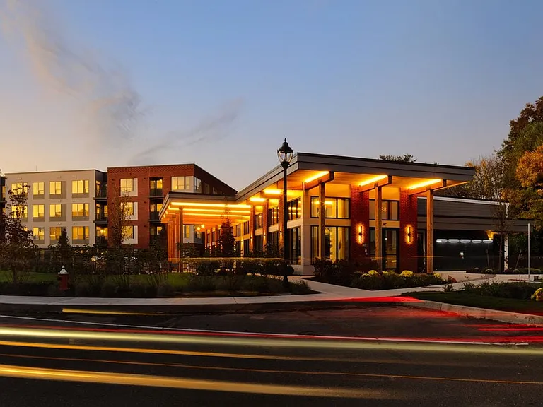 Leasing office entrance