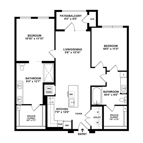 Floor plan B1