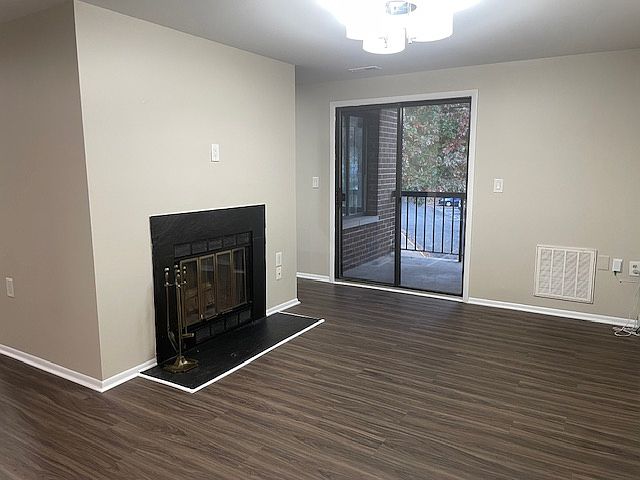 Fireplace on Living room and Balcony