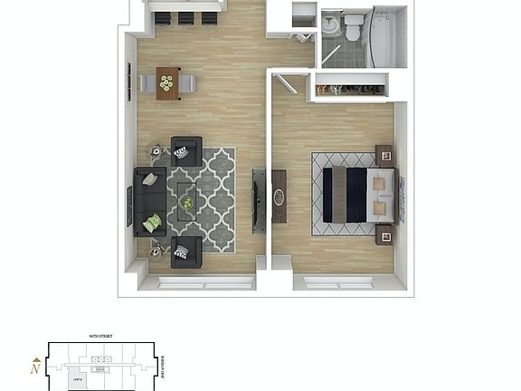 2nd image of 225 E 95th St #C33e