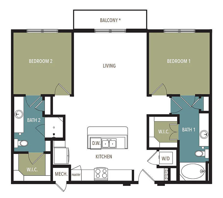 Floor plan B1