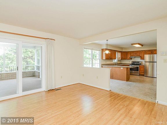 Family Room leads to screened porch