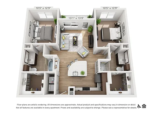 Floor plan B1