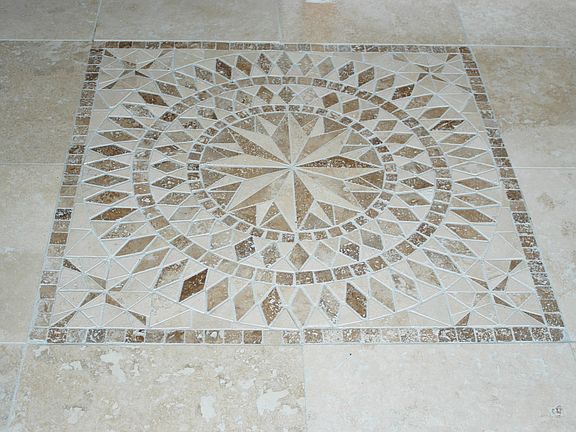  Travertine Medallion 