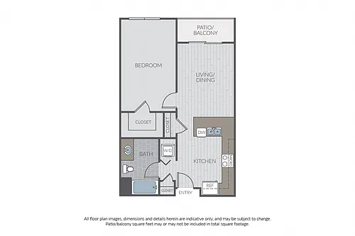 Floor plan Plan 1A