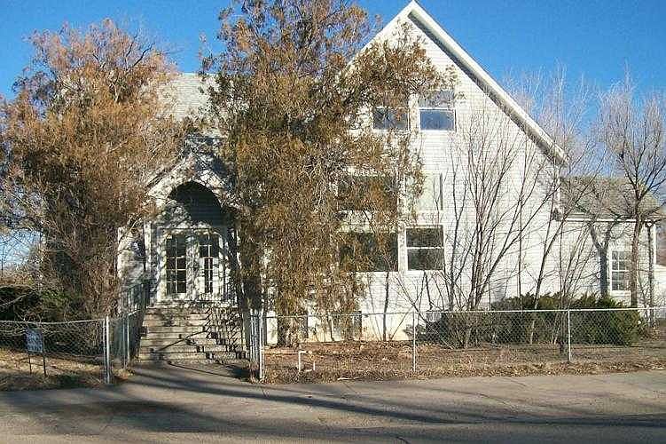 front of property